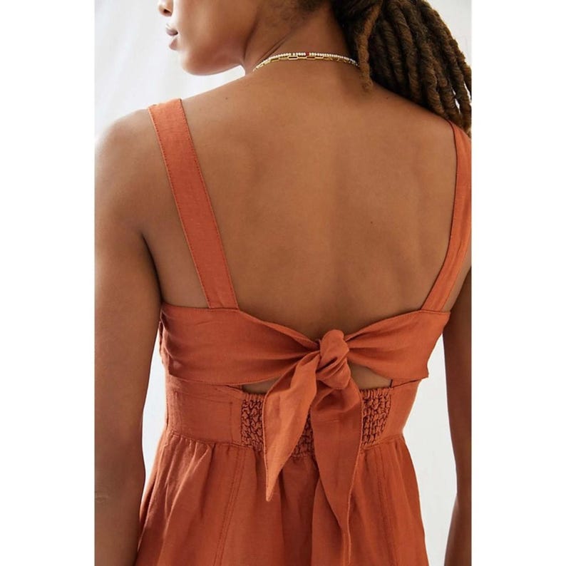 Anthropologie Maeve Twist Front Mini Dress image 3