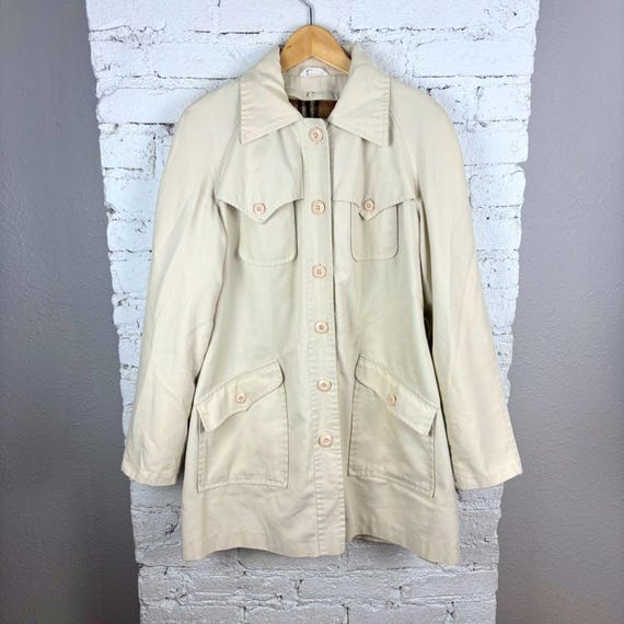 Vintage 70’s JC Pennys Flannel Lined Trench