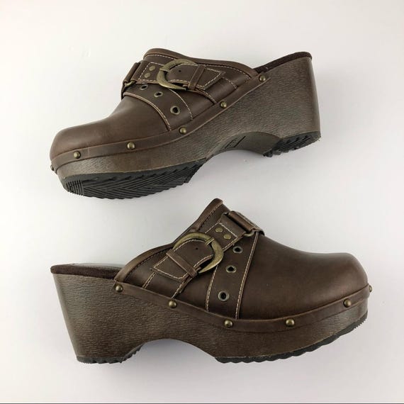 Bongo Platform Buckle Mules - image 9