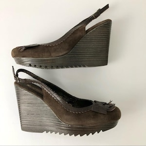 Y2K Restricted Chunky Wedge Sandals