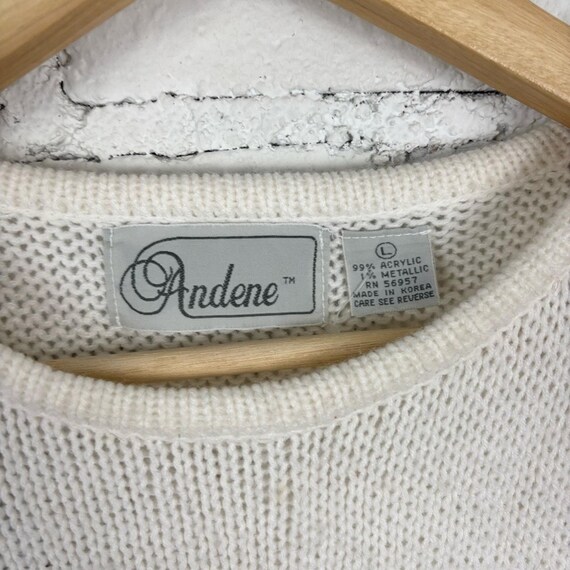 Vintage Andene Sequin 90’s Sweater View 2