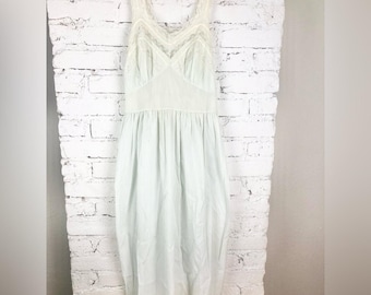 Vintage Shadowline Pastel Slip Dress