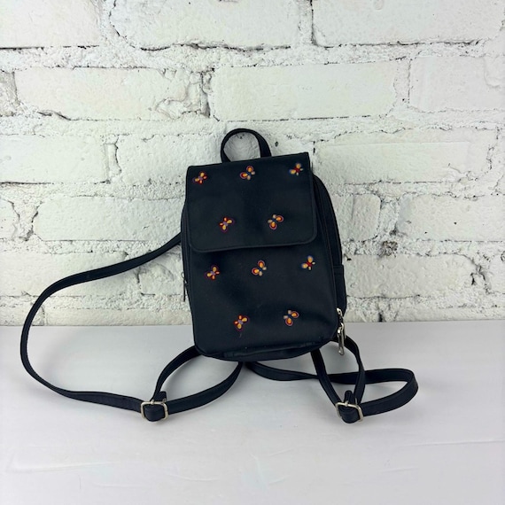 kipling bags in rain Medium Schoolbag Including Fluro Cover Female Aqua Flower Monogram canvas color:DGY. Dark Gray Perfect for travel Fly Fishing Combo Both