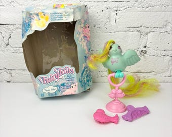 Fairy Tails – Oiseau Paradis Sea Breeze Tails – Hasbro 1987 – Vintage – A-9