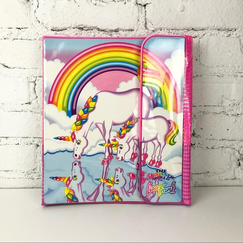 Lisa Frank Binder - Etsy