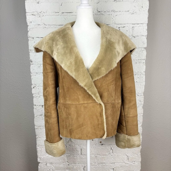 Vintage 90's Jones New York Sheepskin Shearling Jacket - Etsy