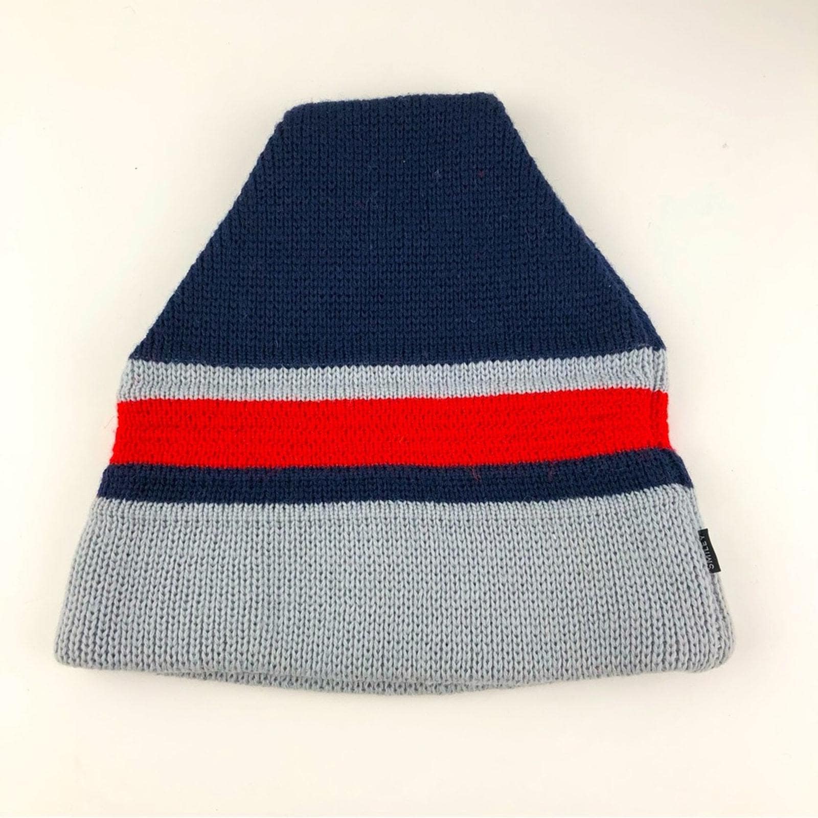 Vintage Smiley 100% Wool Colorful Striped Beanie Vintage Smiley Striped Wool Beanie Hat - Etsy main image 3