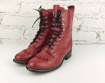 Vintage 1970's Ralph Lauren Floral Western Boots - Etsy