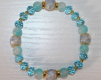 Aquamarine Armband