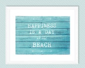 Beach decor,PHOTOGRAPH, choose your text PRINT, seashore, shabby chic home decor,  aqua, turquoise, typography, beach home decor