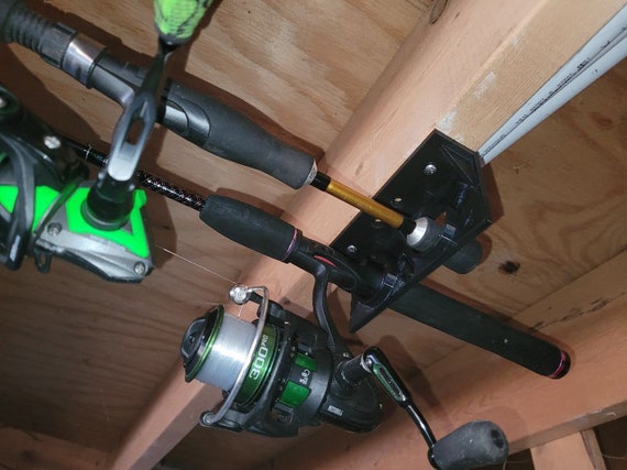 Fishing Rods Overhead Holder /storage for Two Rods 