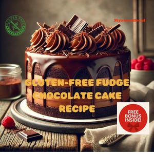 Glutenfreier Fudge-Schokoladenkuchen - reichhaltiges und köstliches Dessert für Gesundheitsbewusste Liebhaber von Süßem