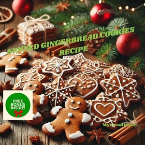 Recette de biscuits au pain d'épice épicés - Gâteries classiques des Fêtes pour cadeaux et célébrations, idées de pâtisseries pour les fêtes