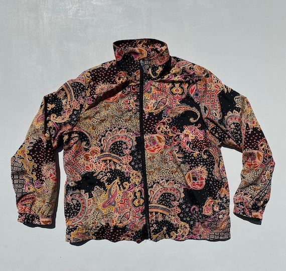 Vintage jacket bomber 1980s 1990s large