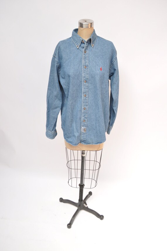 ralph lauren boyfriend fit shirt