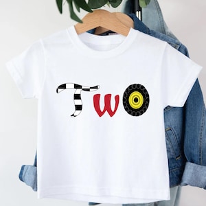 Race Car Birthday Shirt, Racing Shirt, Personalized Number Car Shirt, Custom Race Car Shirt, Car Lover Shirt, Gift for Kids