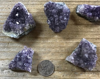Medium Amethyst Crystal Geode Piece-  Cluster - One Piece - Stock No. 1-350