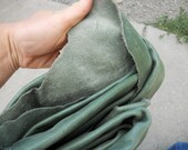 Green Cowhide Leather - Cut to Order - Stock No. L-101