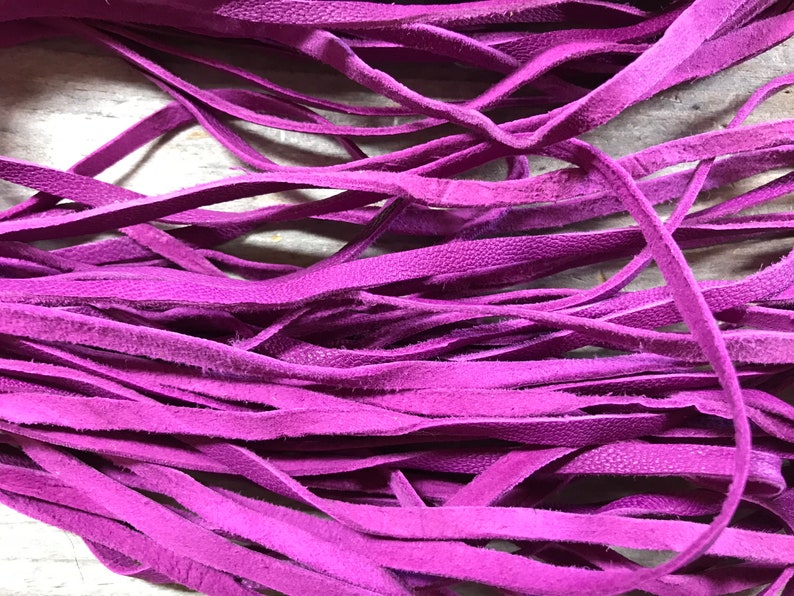 Purple 18 181108-JJ Bulk Lot of Goat Lace Lot No Hand Cut