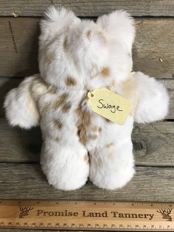 rabbit fur stuffed animals