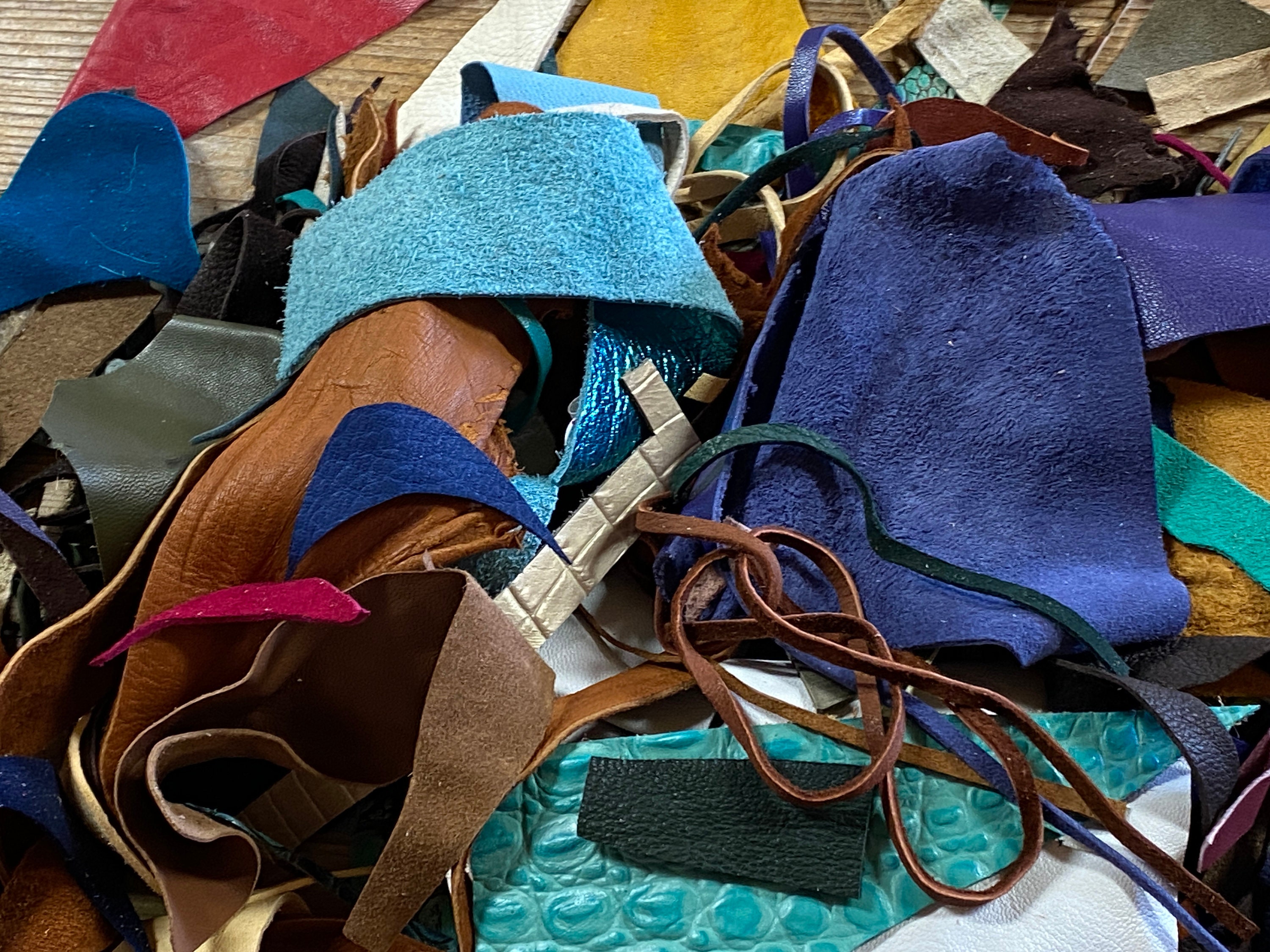 Buckskin Leather Scrap – By the Pound