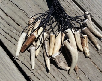 Deer Antler Point Necklace Kit - Scout or Youth Group Projects