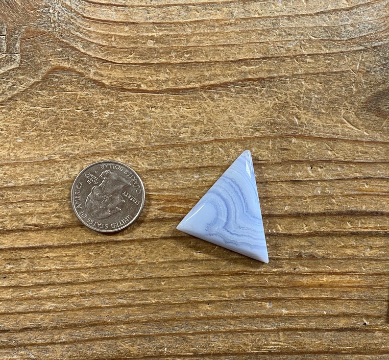 210307-EE Blue Lace Agate Large Cabochon Lot No