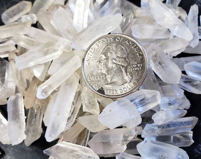 Extra Small Rough Quartz Crystal Points - Bag of 25 Pieces - Stock No ...