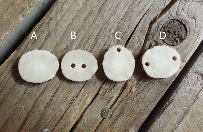 10 Pairs of Elk Antler Slices - Your Choice of Size and Style image 5
