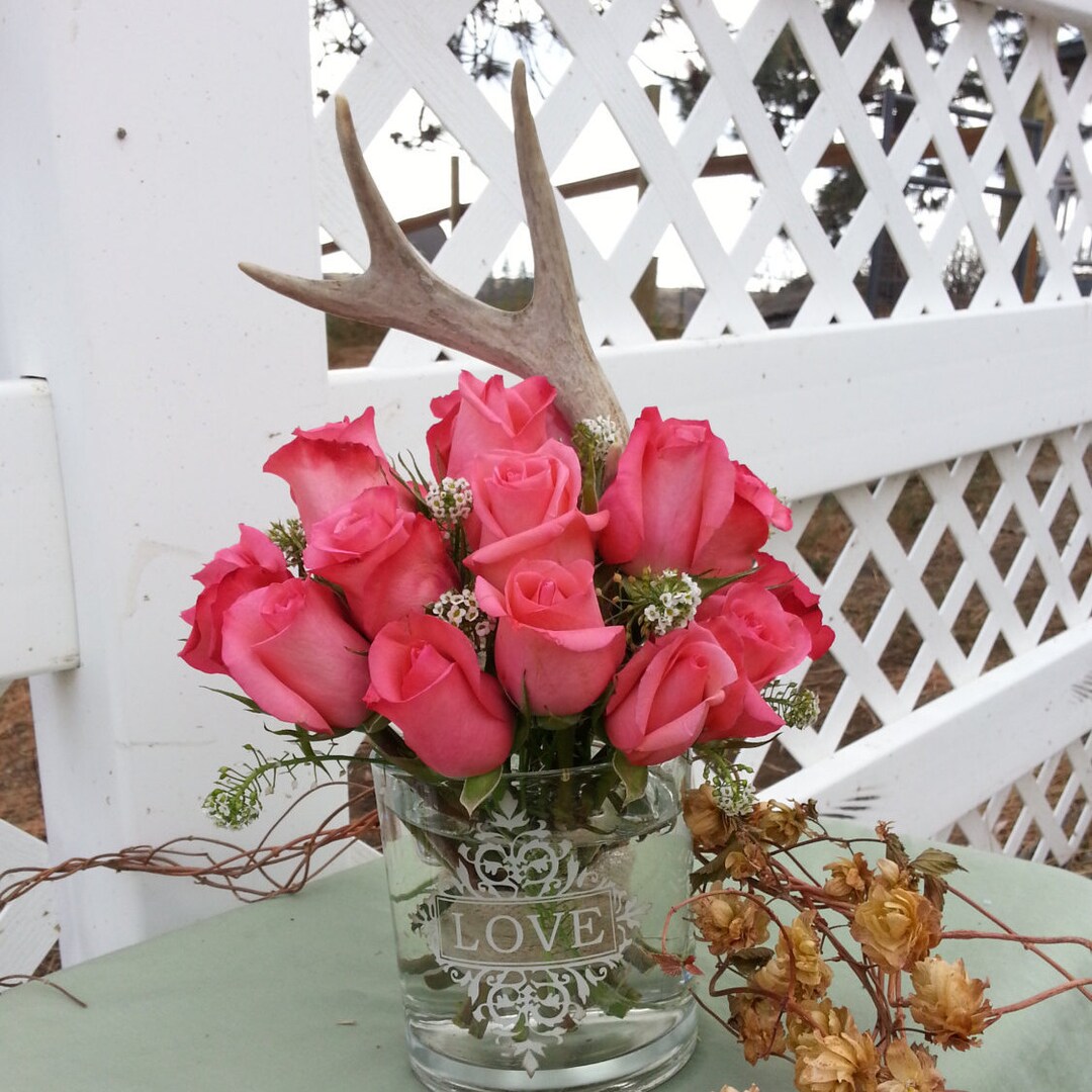 Small Deer Antler Bouquet Ready 1 Assorted Antler Etsy