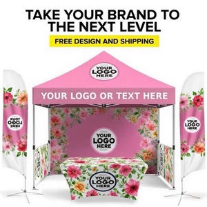 Fast Custom  Canopy Tent- Heavy Duty-Waterproof,UV Protection,Commercial Grade-for Markets.Events