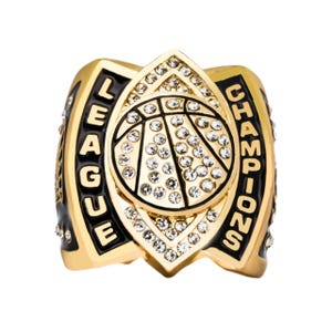 2025 Custom  Basketball League Championship Ring