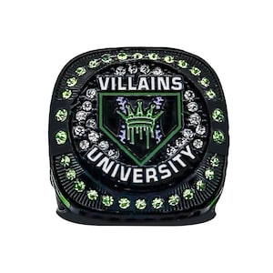Custom Black Baseball Championship Ring team ring