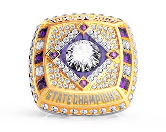 Fantasy 2024 Football basketball  League  Championship Ring Custom Team Rings
