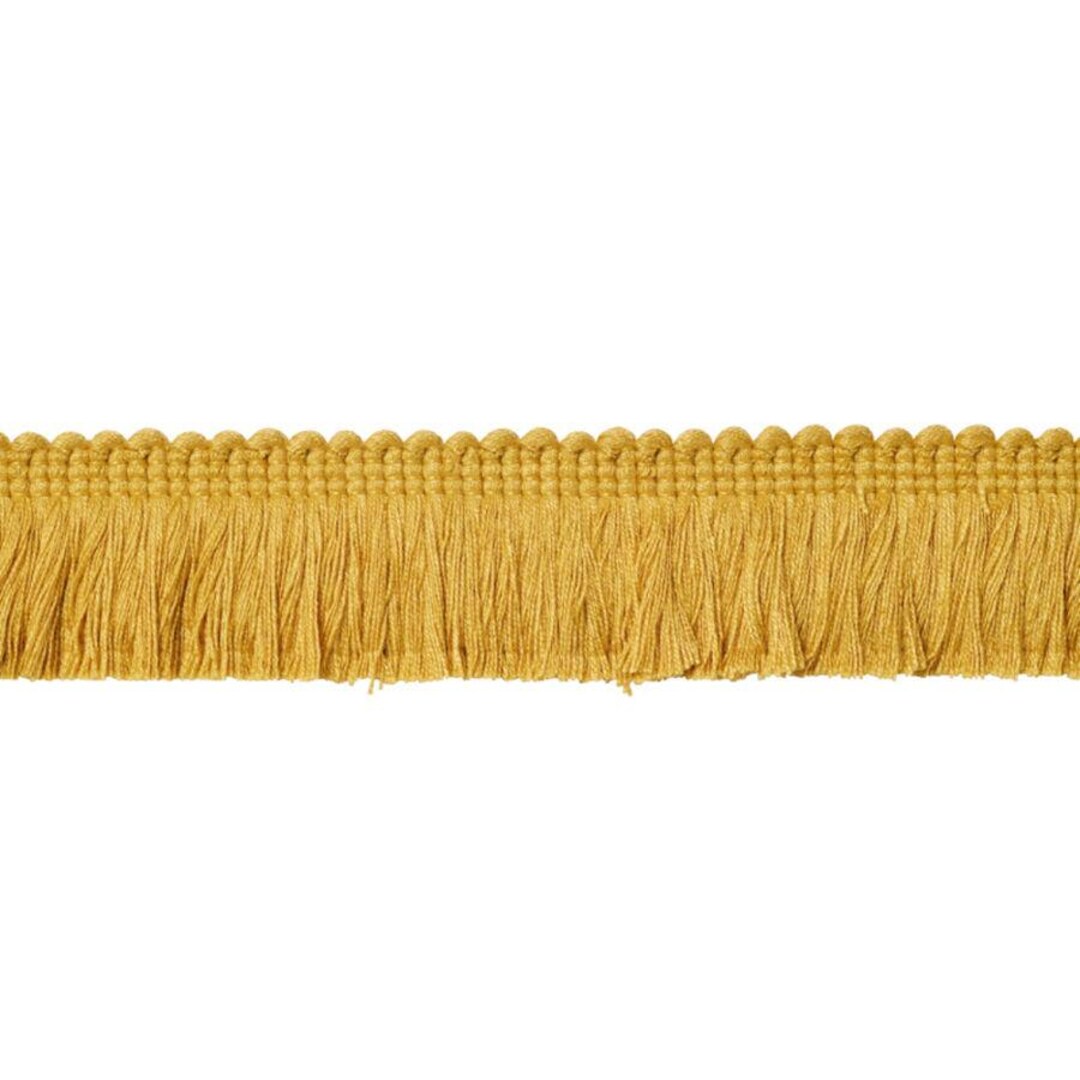 Mustard Ruffle Trim Small Ruche Fringe Trim - Mustard - Etsy
