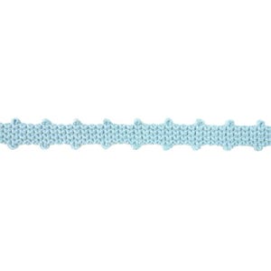 Picot Braid Trim 10mm - Light Blue