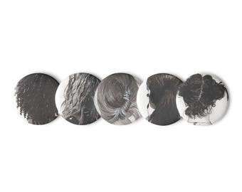 Juego de botones de alfiler