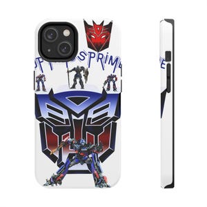 Optimus Prime Tough Phone Case, Transformers Case, Geek Gift, Durable Phone Cover, Birthday Present, Mobile Accessory,kids gift