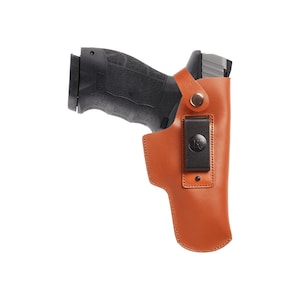 Kaliber Holster Sarsilmaz Sar9 Holster, IWB Leather Holster for Smith & Wesson MP 9mm.40.45, Concealed Carry Holster with Belt Clip