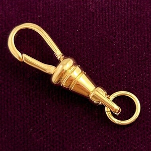 Charm Holder Gold Tone Metal Dog Fob Swivel Clip Clasp Pocket Watch Clasp Charm Holder Pendants For Women Unique Jewelry Gifts For Women