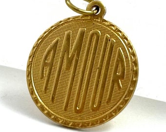 Vintage Brass “No” Charm Vintage Brass “No” Charm