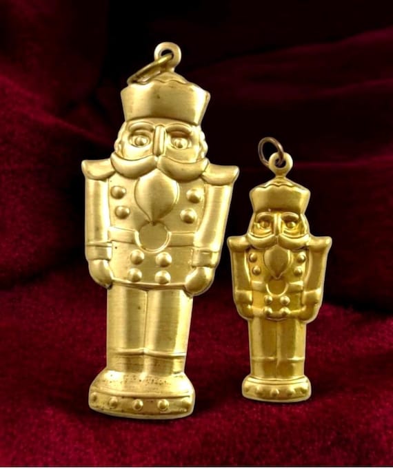 Select Size: Nutcracker Charm, Small OR Large, Ch… - image 1