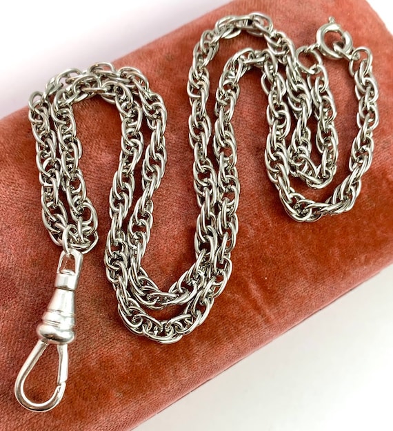 Charm Holder Necklace Fob Clasp Necklace Dog Clip Necklace