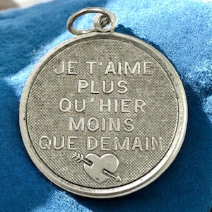 Quhier Que Demain Coin Charm - Etsy