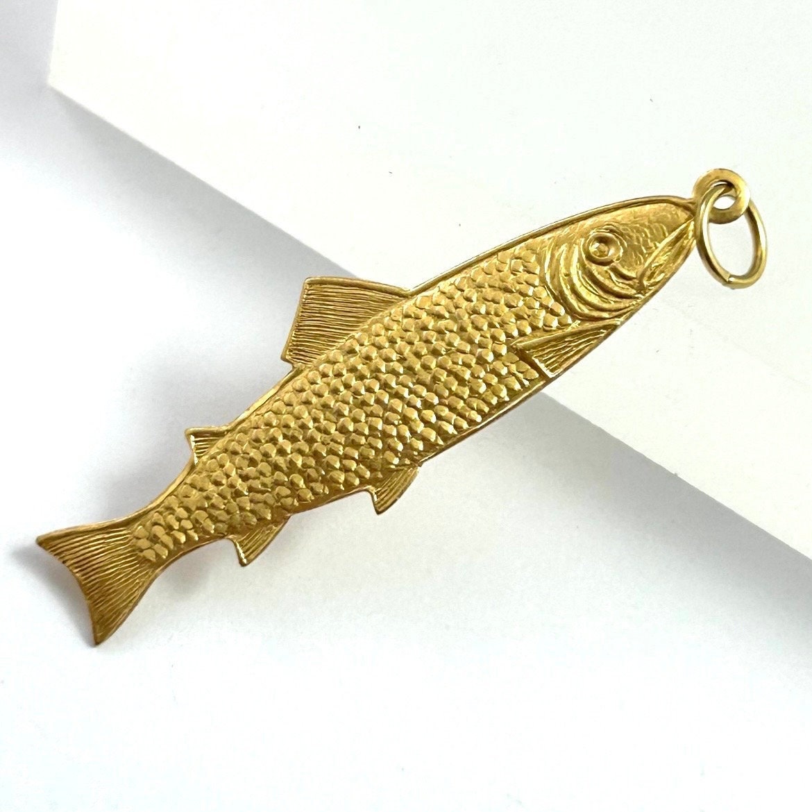 Metal Fish Charm 