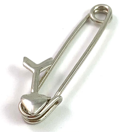 Arrow Pin, Vintage Safety Pin, Vintage Pin, Silve… - image 5