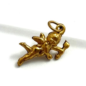 Vintage charm, Cupid Charm, Vintage Jewelry, Vintage Charms, Charm, Cherub Charm, Brass Charms, Dainty Jewelry, Dainty Pendant