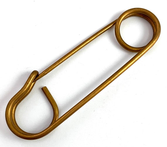 Large Safety Pin, Vintage Safety Pin, kilt Pin, v… - image 3