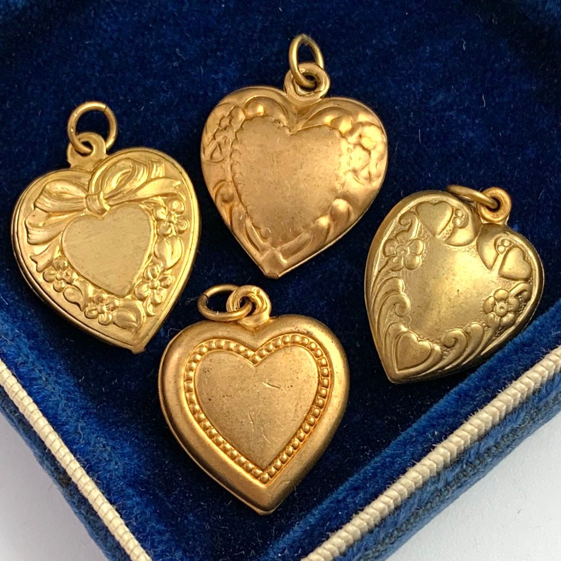 Vintage Charm Lot, Vintage Jewelry Lot, Vintage Heart Charms Vintage Charm Lot, Vintage Jewelry Lot, Vintage Heart Charms