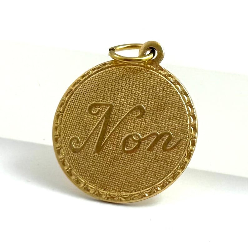 Vintage brass non French for no charm